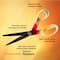 Fiskars® 8" Premier Bent Nonstick Scissors